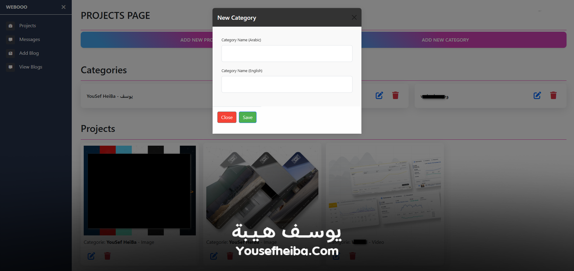 Mila Knight - موقع تعريفي عن شركة خدمات متكاملة.